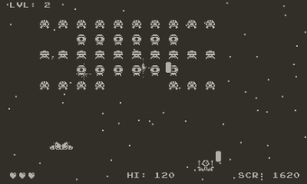 Obraz 3 dla OneBit Invaders (Playdate…