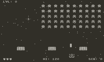 Obraz 2 dla OneBit Invaders (Playdate…