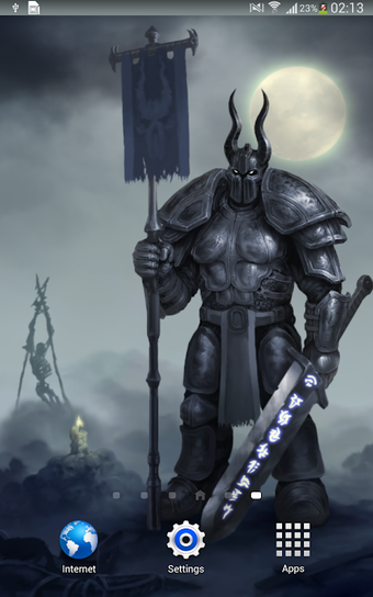 Knight Dark Fantasy Live Wallpaper Art Best HD LWP