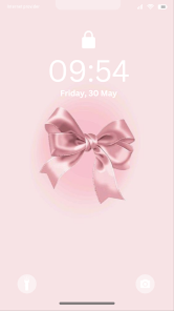 Bild 0 für Bow Wallpaper Cute Backgr…