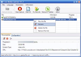 Image 0 pour Free Media Catcher
