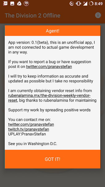 Obraz 0 dla The Division 2 Companion …