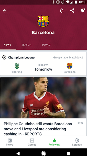 Image 1 for Onefootball Live Soccer S…