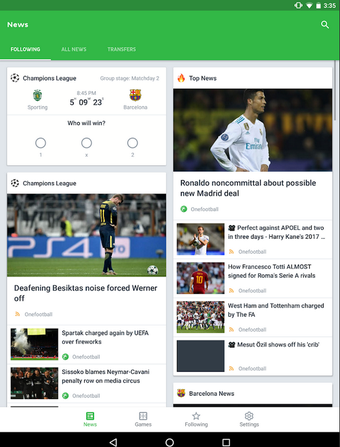 Bild 0 für Onefootball Live Soccer S…
