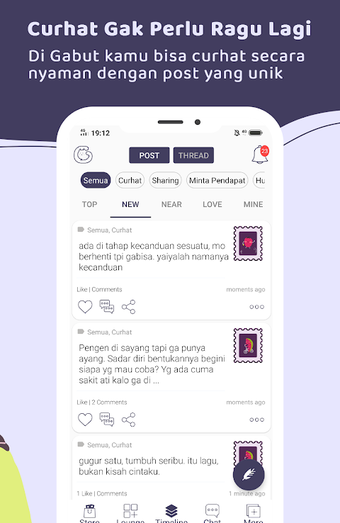 Immagine 0 per Gabut - Chat dan Curhat