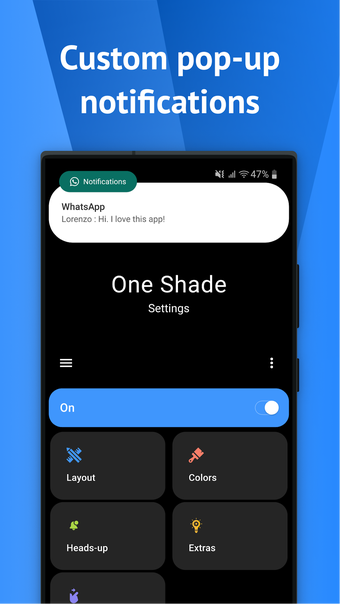 One Shade: Custom Notific…の画像0