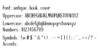 Image 0 pour Antique Book Cover