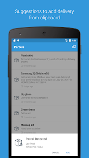 Bild 0 für Parcels: Track Packages A…