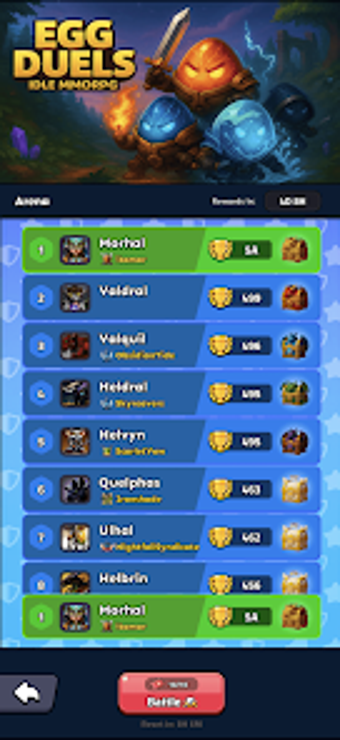 Immagine 0 per Egg Duels - Idle MMORPG