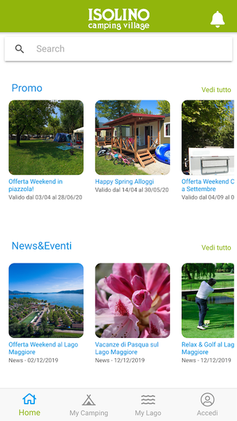 Obraz 0 dla Camping Isolino