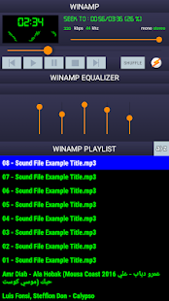 Bild 0 für Winamp  Music Player  Aud…