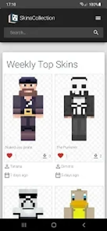 Bild 0 für Minecraft Skins Collectio…