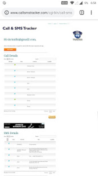 Obraz 3 dla Message and Call Tracker