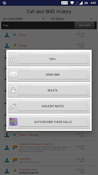 Image 4 pour Message and Call Tracker