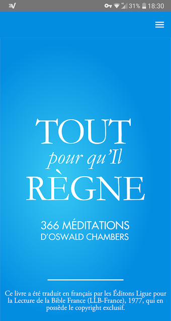 Image 0 pour Tout Pour Qu'Il Règne