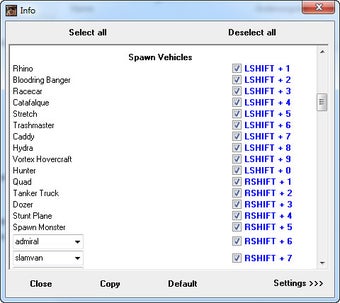 Image 3 pour GTASA Crazy Trainer