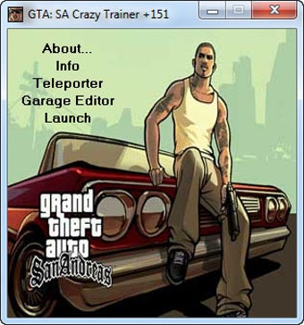 Image 2 pour GTASA Crazy Trainer