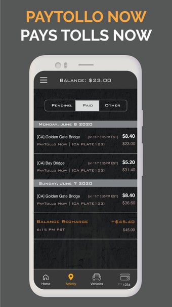 PayTollo - Mobile Tolling App