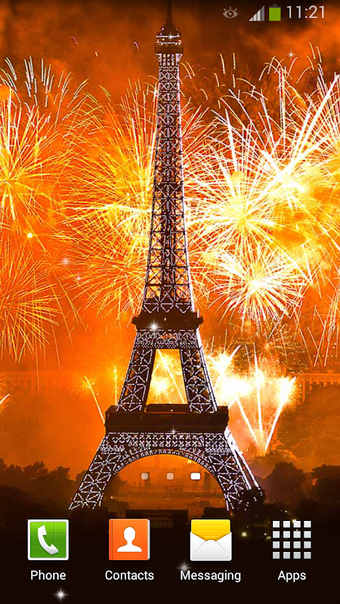 Eiffel Tower Fireworks