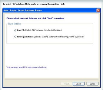 Immagine 0 per Recover Project Server
