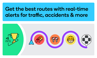 Immagine 0 per Waze - GPS Maps Traffic A…