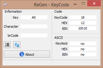 ReGen - KeyCode