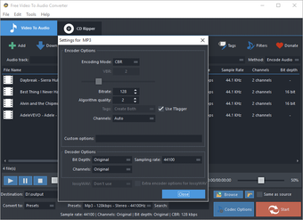 Image 0 pour Free Video To Audio Conve…