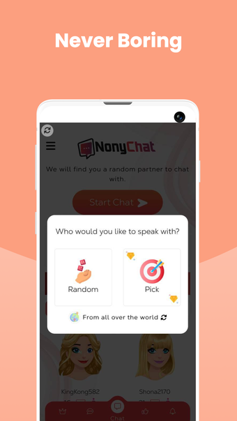NonyChat - Chat  Dating的第4张图片
