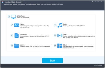 Image 0 for Free Card Data Recovery