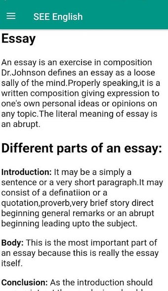 Imagen 0 para SEE English Notes Class 1…