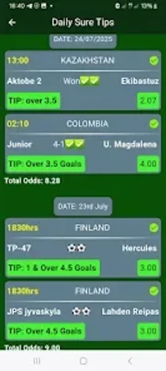 Bild 0 für Alwin Soccer Tips