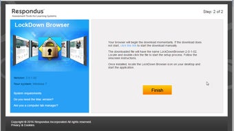 Respondus Lockdown Browser