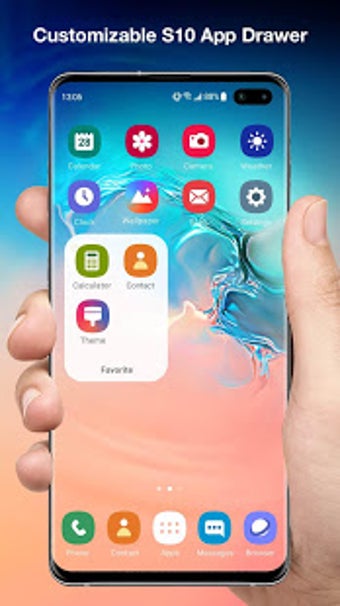 Bild 2 für Galaxy S10 Launcher for S…