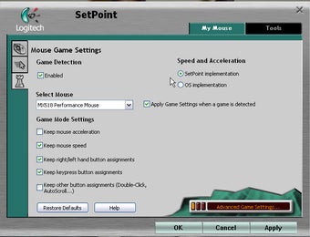 Logitech SetPoint的第1张图片