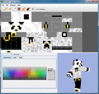 Image 2 pour Minecraft SkinEdit