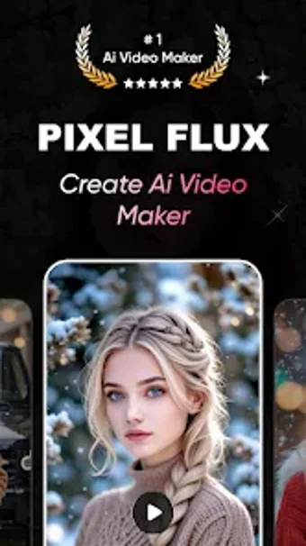 Immagine 0 per Pixel Flux AI Video Maker