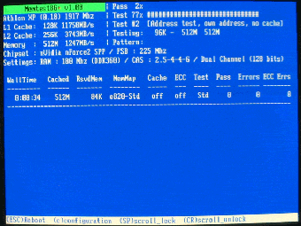 Memtest86+的第0张图片
