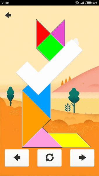 1001 Tangram puzzles game