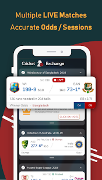 Bild 2 für Cricket Exchange - Live S…
