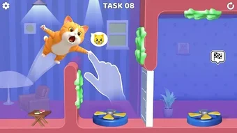Obraz 0 dla Purrfect Flip: Sleepy Cat…
