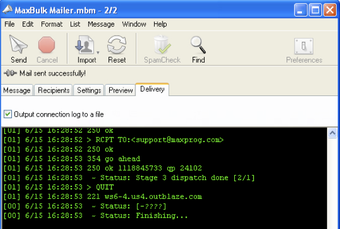 Bild 2 für MaxBulk Mailer