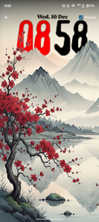 Depth FX Live Clock Wallp…的第0张图片