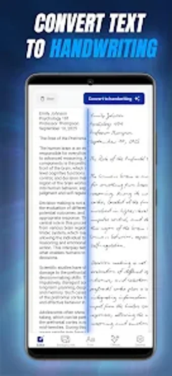 Obraz 0 dla CursiveAI: Text to Handwr…