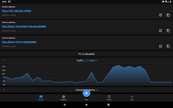 Screen Stream over HTTP