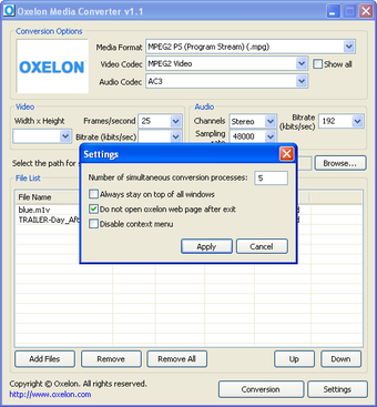 Bild 1 für Oxelon Media Converter
