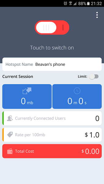 MobWifi - Mobile Hotspot Meter