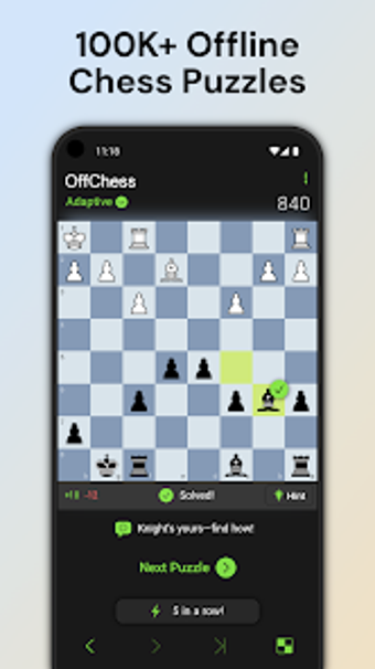 Image 0 pour OffChess - Chess Puzzles