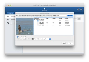 AnyMP4 Mac Video Downloader