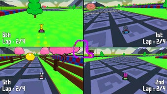 Retro Kart Rush的第0张图片