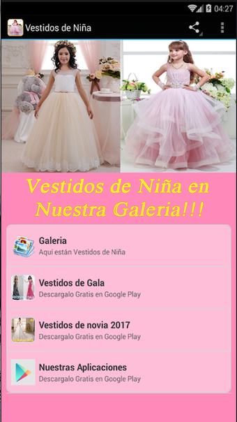 Vestidos de Niña